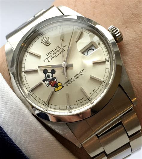 rolex mickey dial|rolex mickey mouse dials.